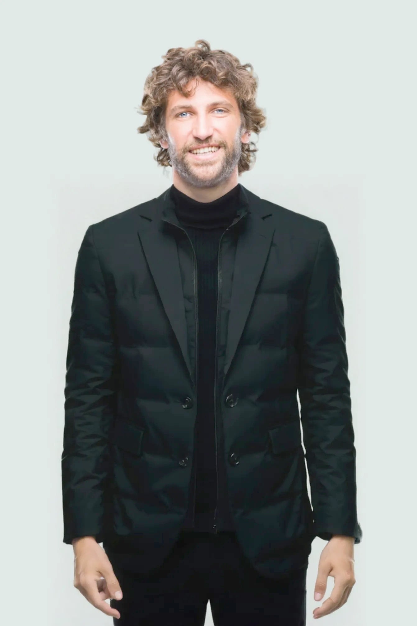 Vanguard Men's Winter Jacket — Waterproof. Down-Filled. Boardroom-Ready..